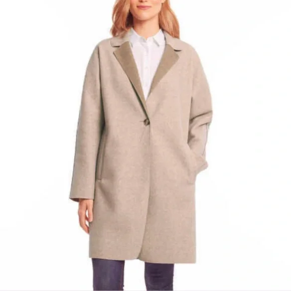Bernardo Women’s Wool-Blend Coat – Size XS – Classic Neutral - Picture 2 of 5